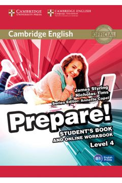 Cambridge English Prepare! Level 4 Student's Book and Online Workbook