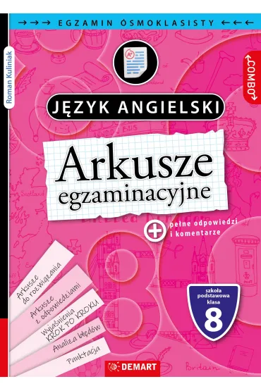 KSIAZECZKA EDUK A4 TESTY OSMOKLASISTY J.ANGIELSK - Andrzej Chwalba, Roman Kuliniak