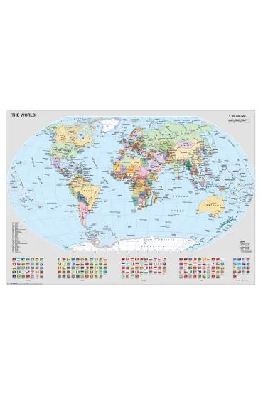 Puzzle 1000 el. Polityczna mapa �wiata Ravensburger