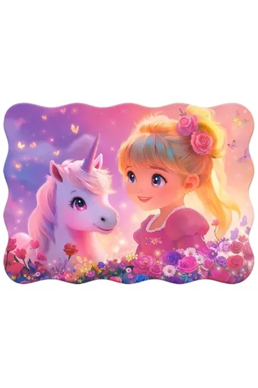 Puzzle 30 element�w. Ksi�niczka z jednoro�cem Castorland