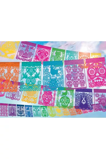 Puzzle 500 el. Meksyka�ska sztuka ludowa Cobble Hill - Luis Fitch