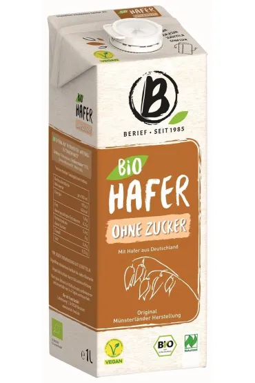 Berief Napj owsiany bez dodatku cukru 1 l Bio
