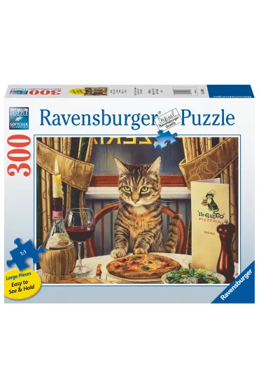 Puzzle 300 el. Kolacja w pojedynk� Ravensburger
