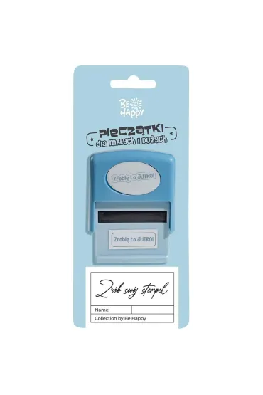 Be-Happy Gifts Piecz�tka z napisem Zrobi� to jutro!