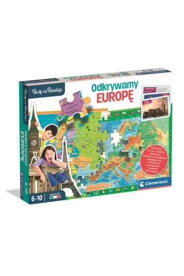Odkrywamy Europe CLEMENTONI 50422  CLM