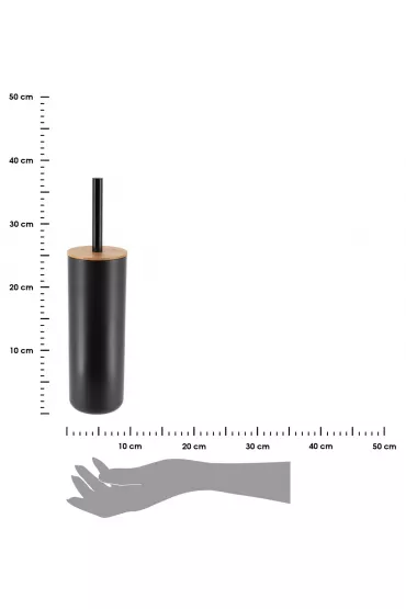 Tendance Szczotka toaletowa Besson Black Czarny