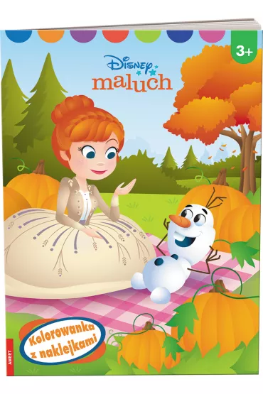 Disney Maluch. Kolorowanka z naklejkami