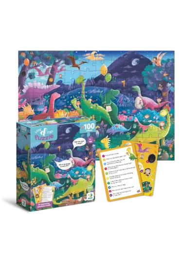 Puzzle - Look & Find - Kraina dinozaur�w, 100 el. Dodo