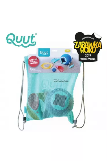 Set plaowy Mini Ballo + Cuppi + Magic Shapers Heart w worku Quut