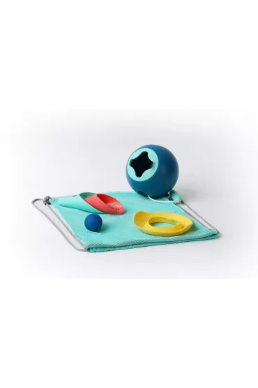 Set plaowy Mini Ballo + Cuppi + Magic Shapers Heart w worku Quut
