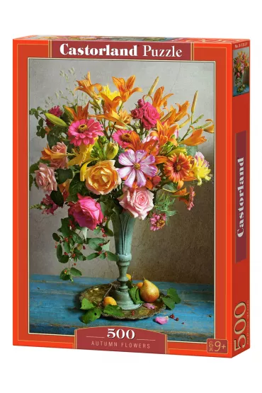 Puzzle 500 el. Autumn Flowers Castorland