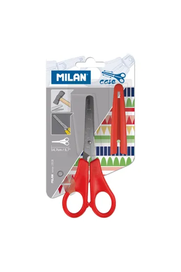 Milan No�yczki szkolne z nak�adk� 14.7 cm