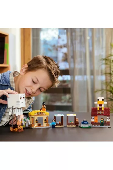 LEGO Minecraft Atak balonowego Ghasta na wiosk� 21273