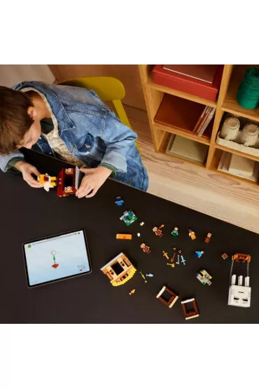 LEGO Minecraft Atak balonowego Ghasta na wiosk� 21273