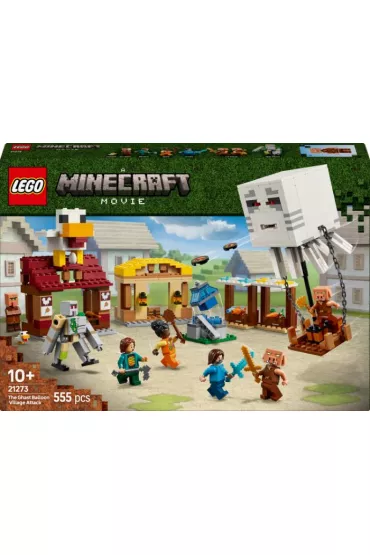 LEGO Minecraft Atak balonowego Ghasta na wiosk� 21273