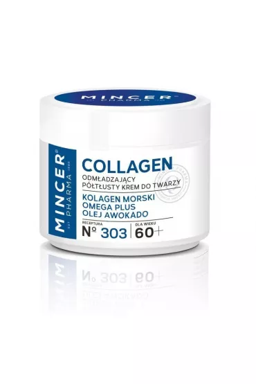 Mincer Pharma Collagen 60+ odm�adzaj�cy p�t�usty krem do twarzy 303 50 ml