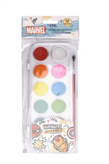 Beniamin Farby akwarelowe Avengers 12 kolor�w