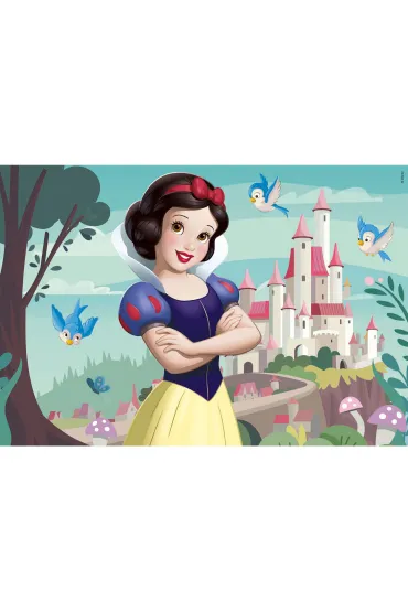 Puzzle drewniane 2x50 el. Vaiana Kr�lewna �nie�ka Educa