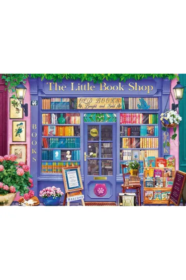 Puzzle 500 Tea Time Sklepik z ksi��kami TREFL