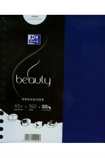 Ko�onotatnik A5 Oxford Beauty Organiser kratka 60 kartek