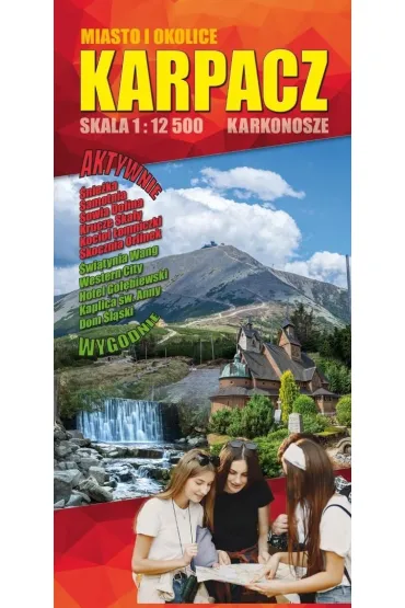 Karpacz. Miasto i okolice - mapa turystyczna