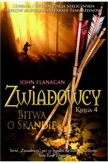 eBook Bitwa o Skandi. Zwiadowcy. Tom 4 mobi epub - John Flanagan
