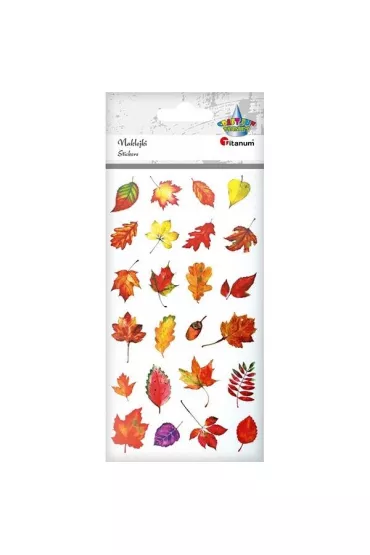 Titanum Naklejki foliowe jesienne li�cie 24 szt.