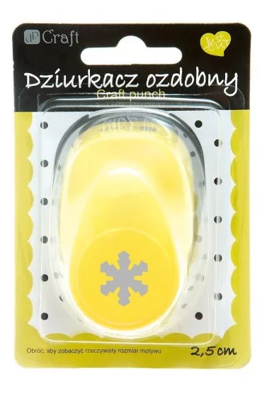 Dalprint Dziurkacz ozdobny �nie�ynka 2,5cm