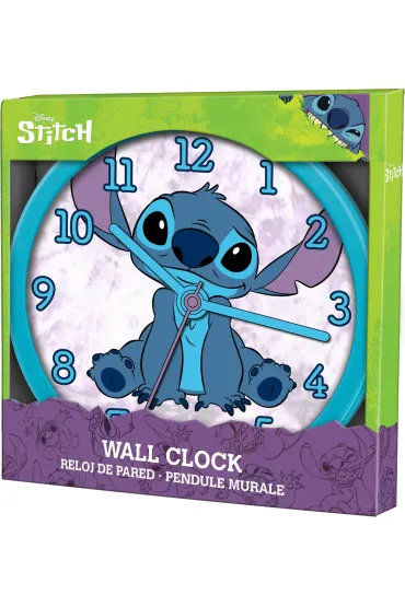Zegar �cienny Stitch 25cm LAS3015
