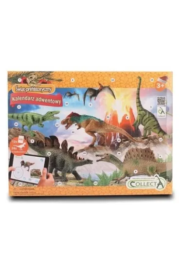 Collecta. Kalendarz adwentowy. Dizozaury