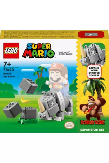 LEGO Super Mario Nosoroec Rambi - zestaw rozszerzajcy 71420