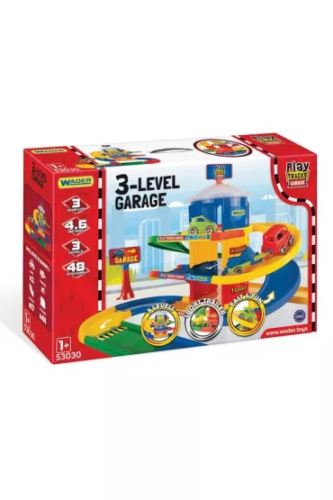 PlayTracksGarage Gara� 3 poziomy 53030