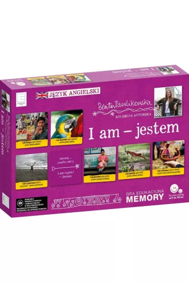 Edukacyjne memory j�zykowe - I am - jestem * *