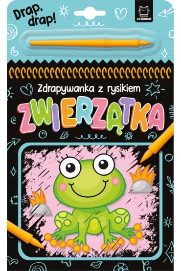 Zwierz�tka. Zdrapywanka z rysikiem - Anna Podg�rska