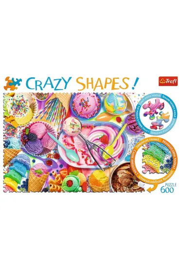 Puzzle 600 el. Crazy Shapes. S�odkie marzenie Trefl