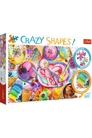 Puzzle 600 el. Crazy Shapes. S�odkie marzenie Trefl