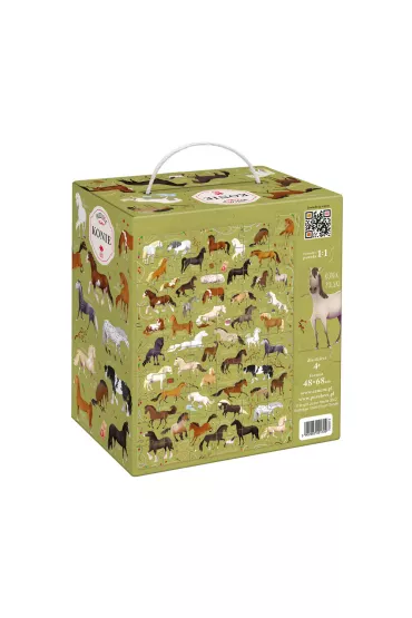 Puzzle 60 el. Puzzlove CzuCzu. Konie Bright Junior Media