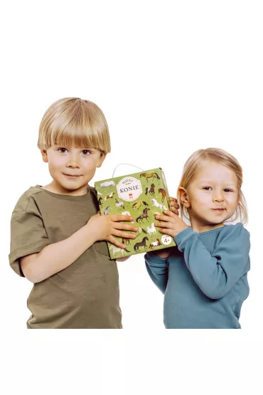 Puzzle 60 el. Puzzlove CzuCzu. Konie Bright Junior Media