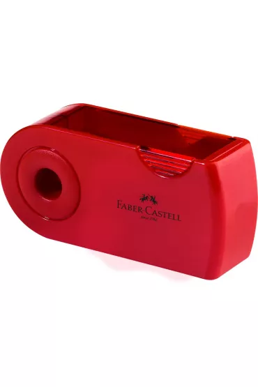 Faber-Castell Temper�wka podw�jna sleeve mix czerwona/niebieska