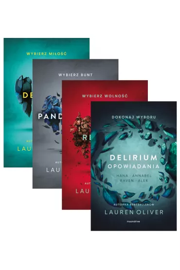 Pakiet Delirium: Delirium, Pandemonium, Requiem, Delirium. Opowiadania - Lauren Oliver
