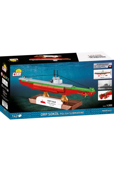Historical collection wwii COBI klocki Polish Submarine ORP Sok� COBI-4863