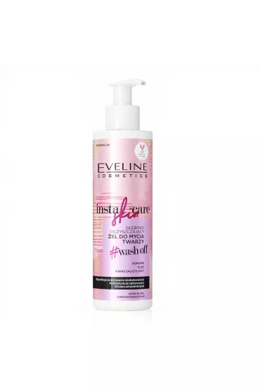 Eveline Cosmetics Insta Skin Care g��boko oczyszczaj�cy �el do mycia twarzy 200 ml