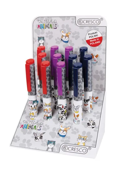 Cresco Pi�ro wieczne Go Pen Animals 12 szt.