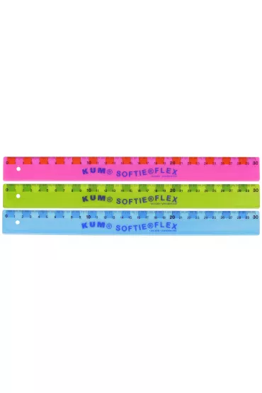 Linijka Softie Flex TB 30cm mix