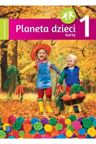 Planeta dzieci. Czterolatek. Karty pracy. Cz�� 1 - Marlena Szel�g, Gabriela  Lipi�ska