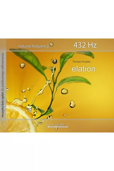 Elation, Natural Frequency 432 Hz (CD) - Tomasz Kurjata
