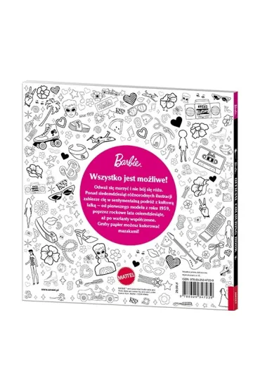 Barbie Official Colouring Book KD-1101