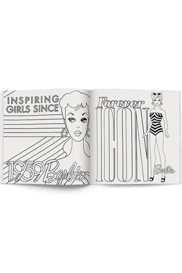 Barbie Official Colouring Book KD-1101
