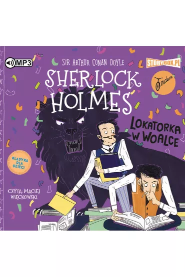 Audiobook Lokatorka w woalce. Klasyka dla dzieci. Sherlock Holmes. Tom 9 CD - Artur Conan Doyle