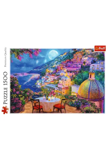 Puzzle 1500 el. Randka w Positano Trefl